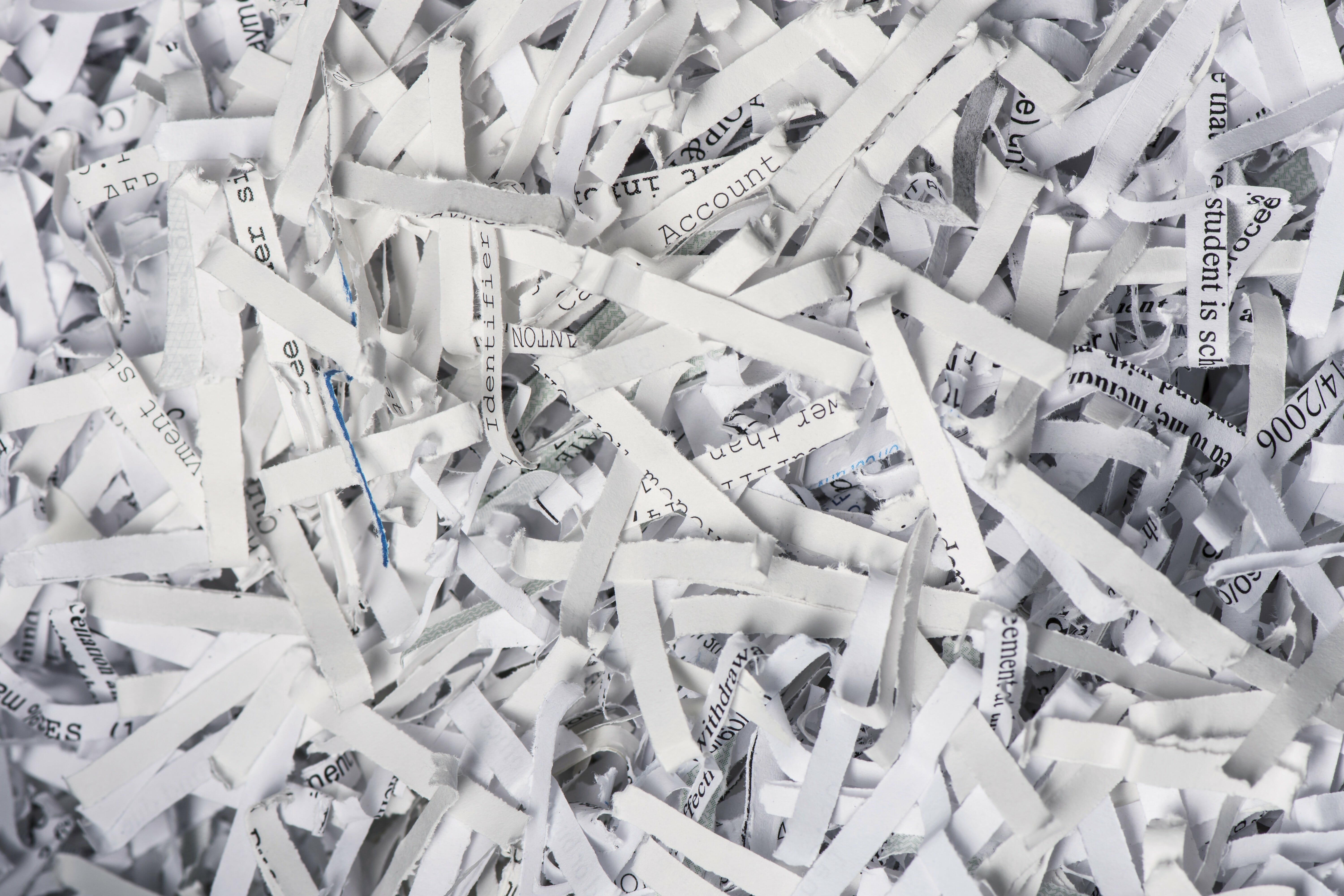 shred paper free